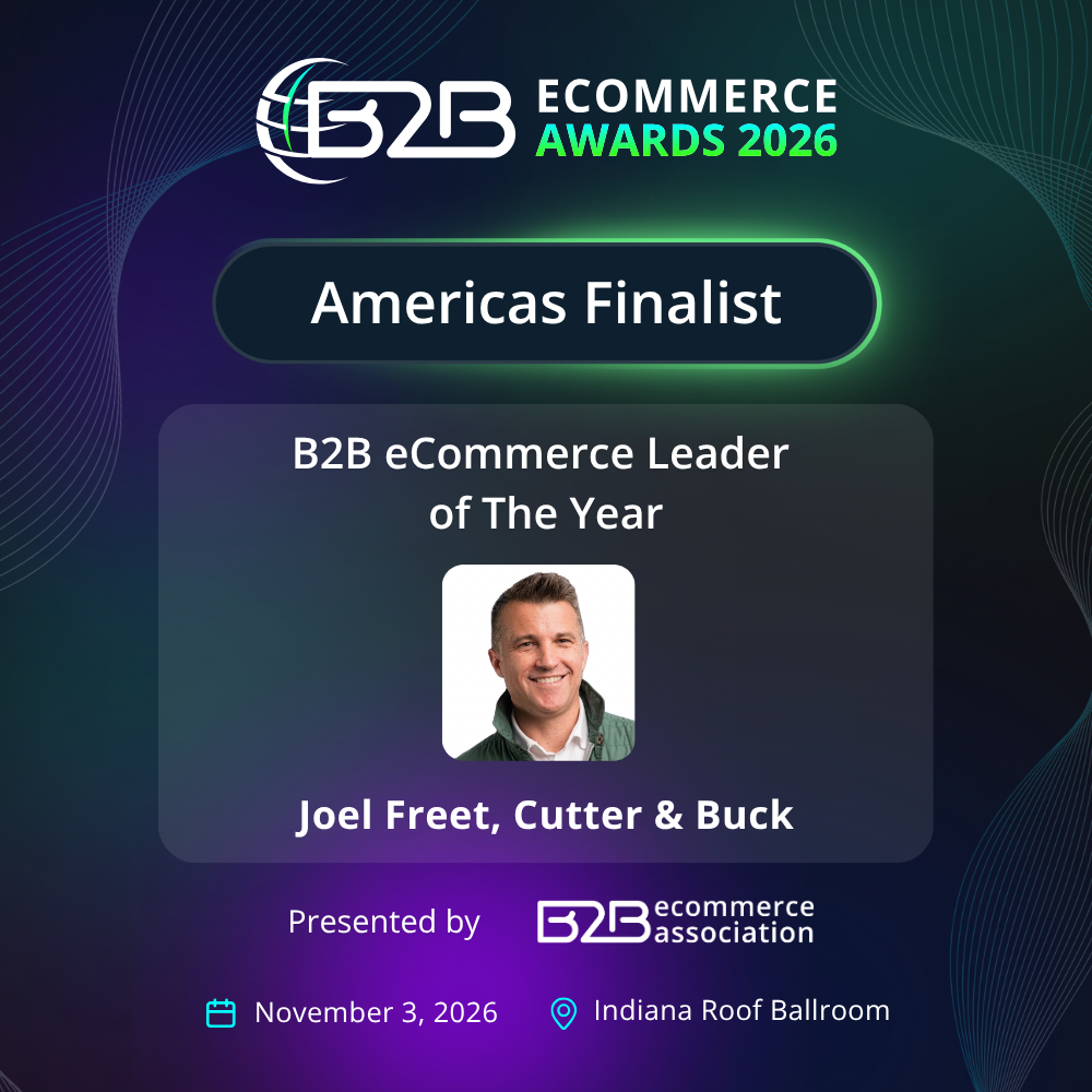 Joel Freet-B2B eCommerce Leader (Individual) of The Year (1)