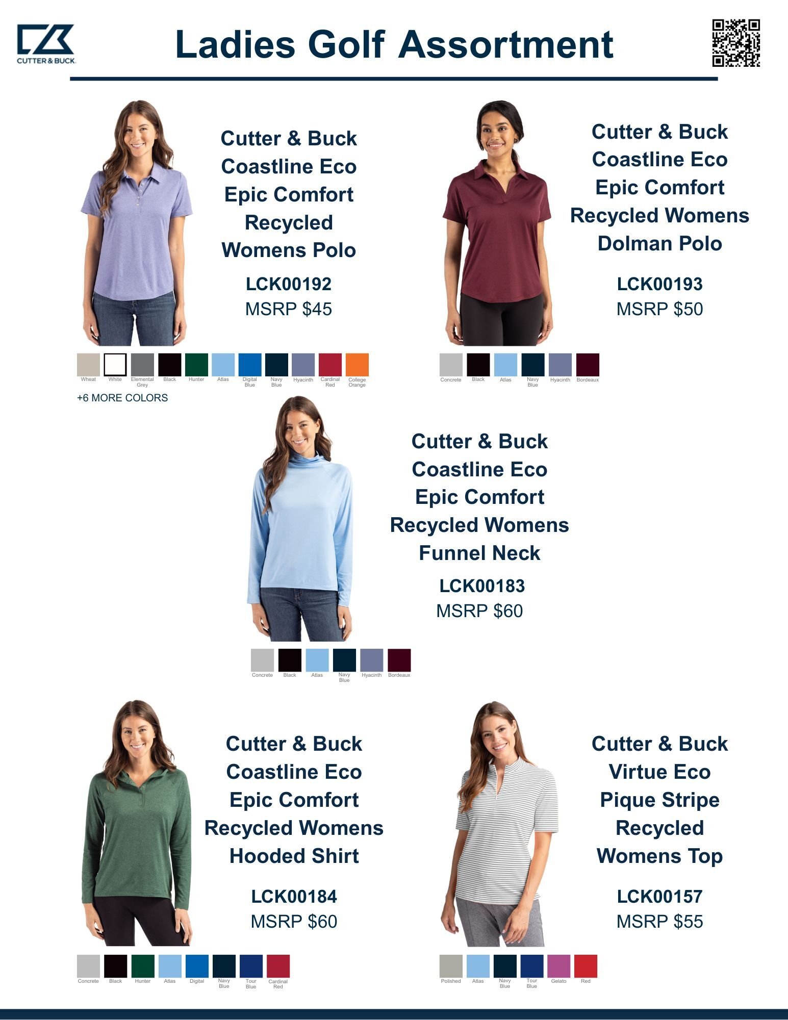 LADIES GOLF ASSORTMENT LADIES GOLF ASSORTMENT